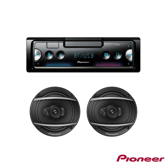 Pioneer SPH-10BT + TS-A1670F